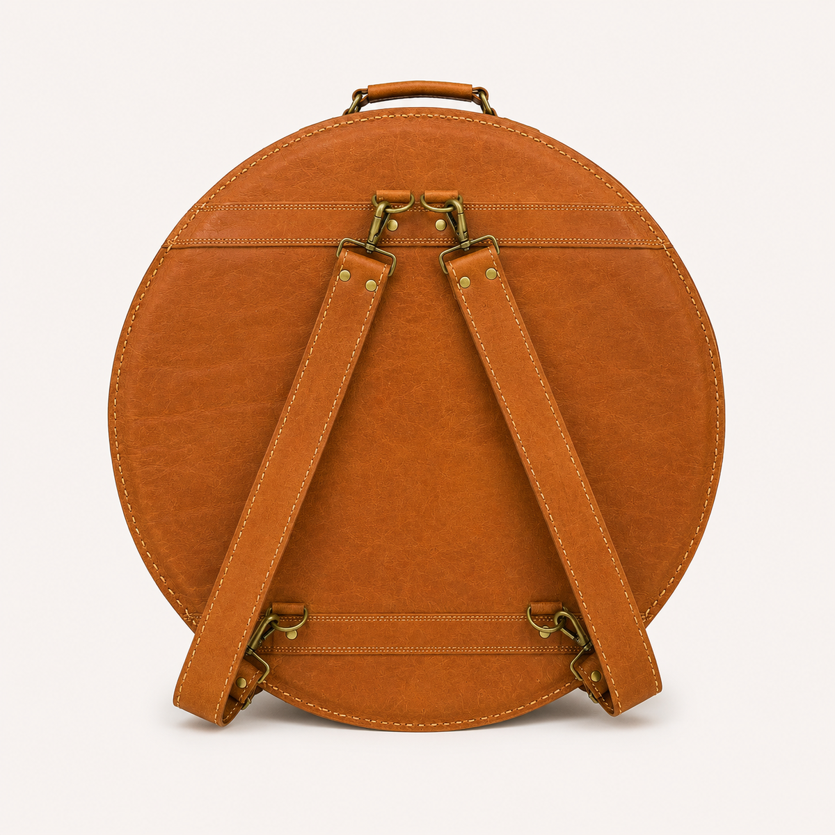 Frounder Verni leather cymbal bag padded interior